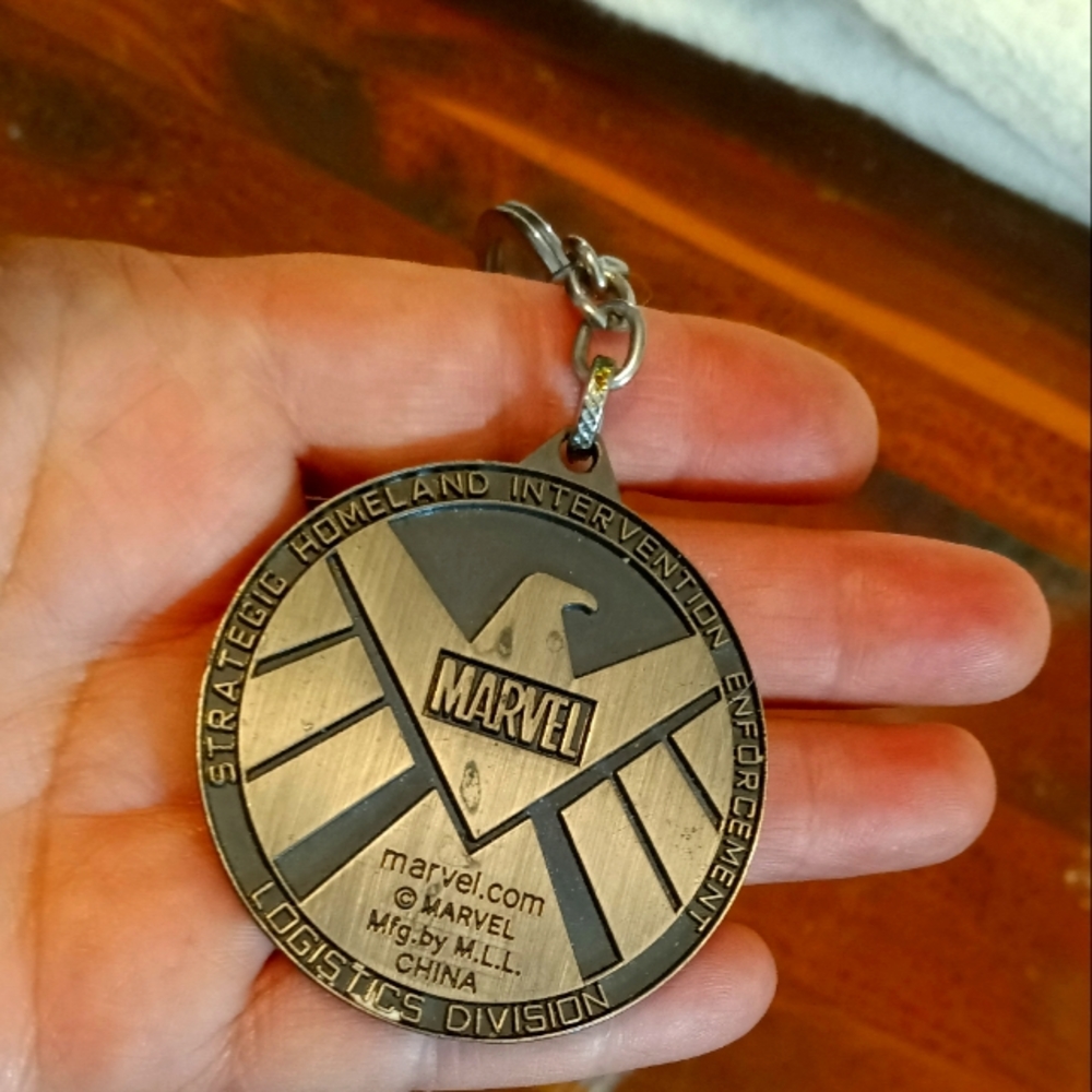 Marvel Strategic Homeland Metal Keychain